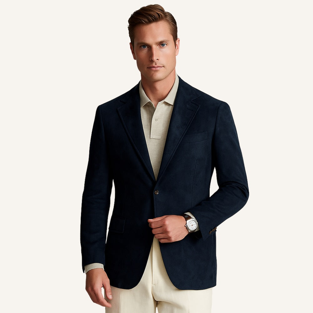 Blazer Masculino Barolo Suede