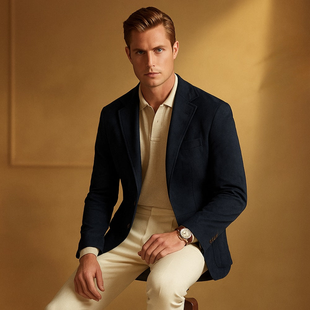 Blazer Masculino Barolo Suede