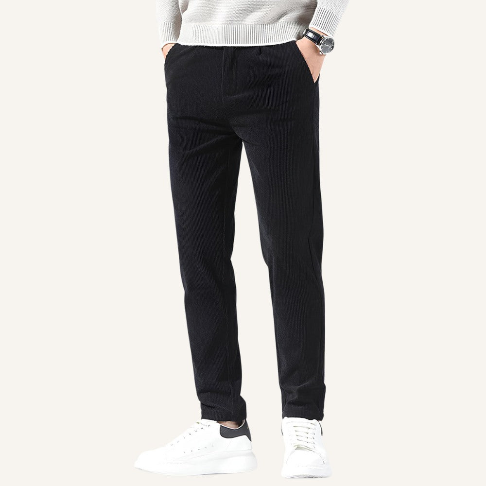 Calça de Veludo Masculina Slim Fit Versailles