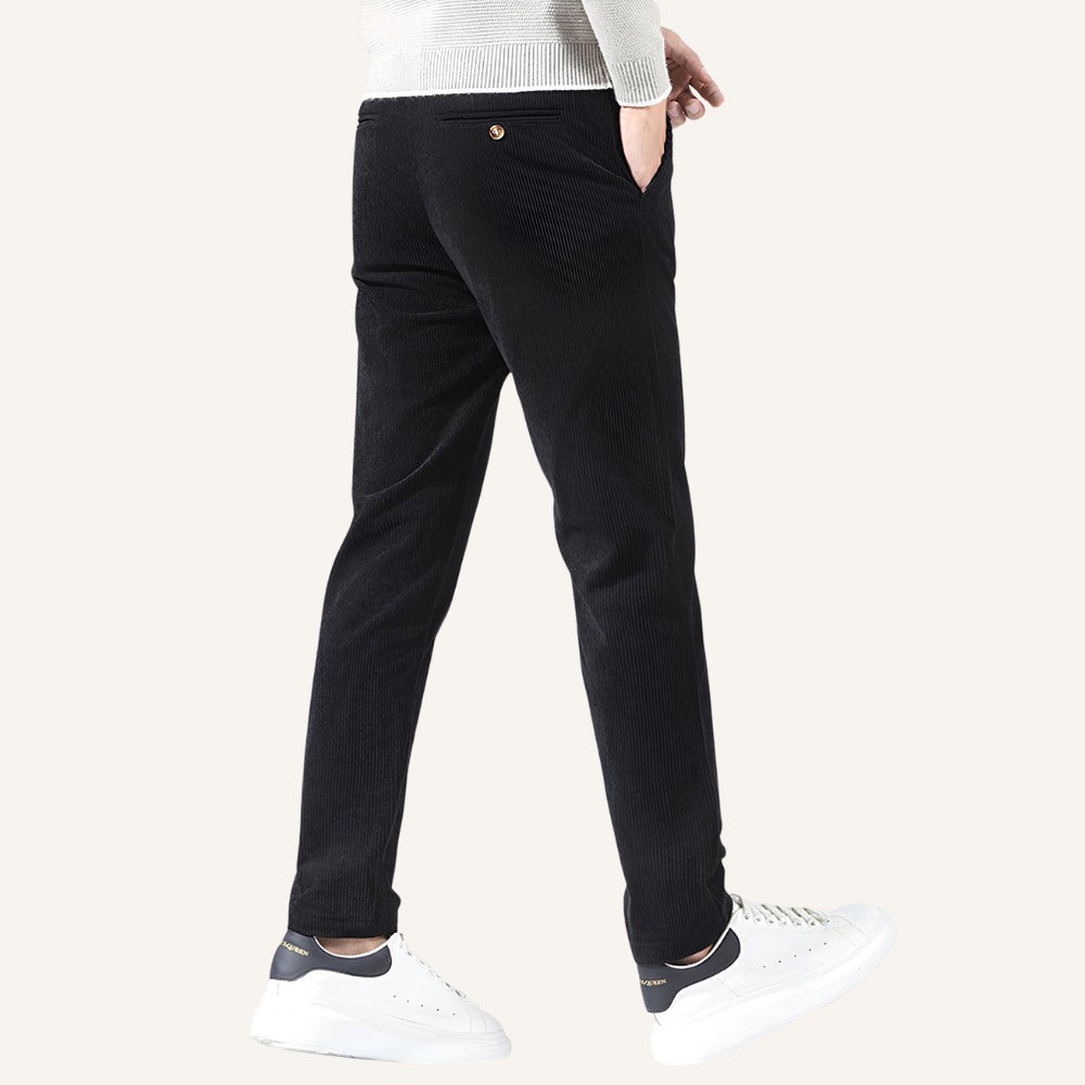 Calça de Veludo Masculina Slim Fit Versailles