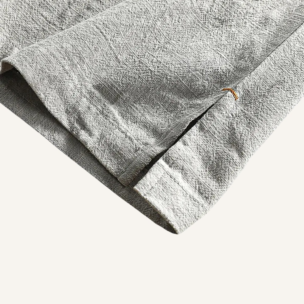 Camisa Polo Masculina de Linho Salermo