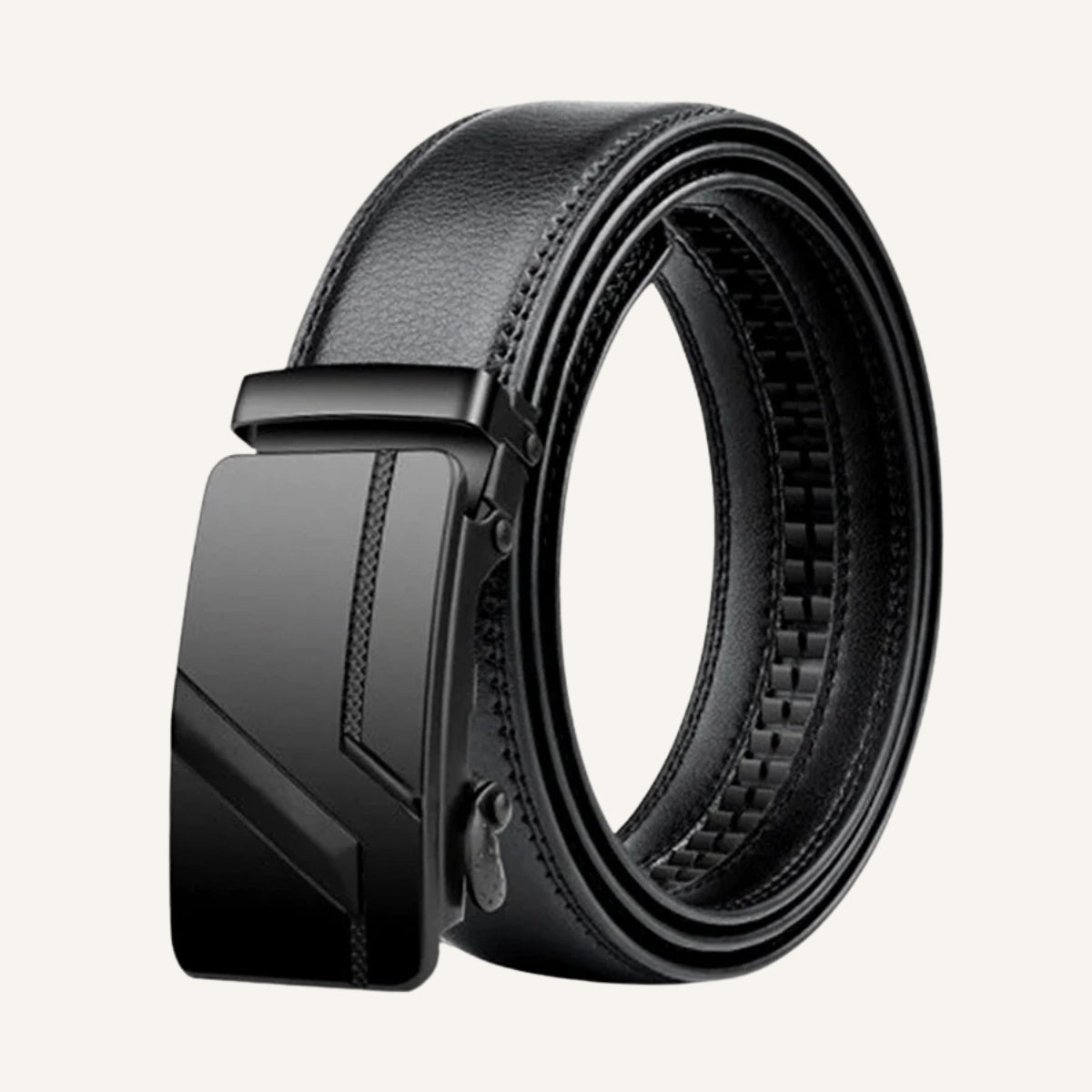 Cinto Social de Couro Preto Felotti Fiarro