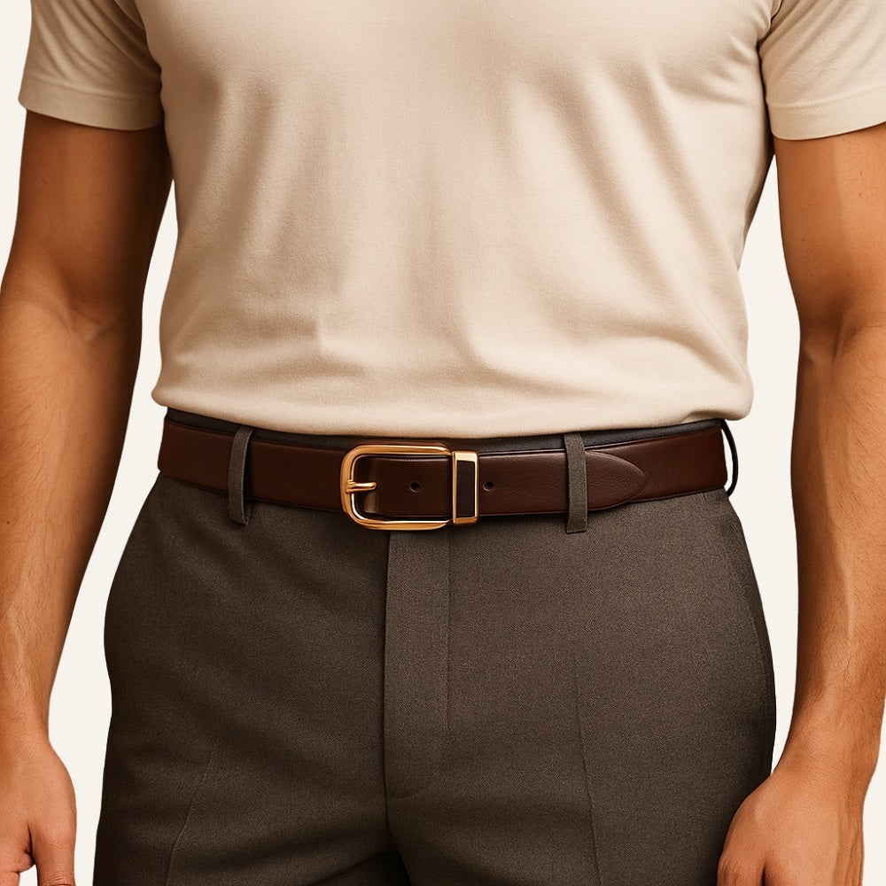 Cinto de Couro Masculino Felotti Prime