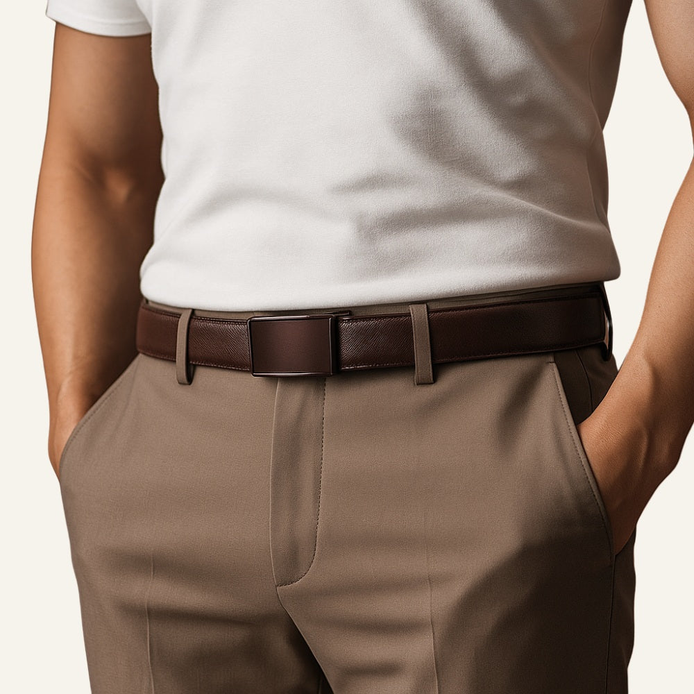 Cinto de Couro Masculino Felotti Sheaf