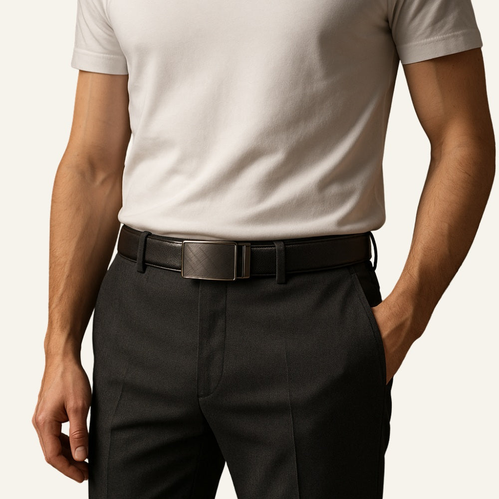 Cinto de Couro Masculino Felotti Sheaf