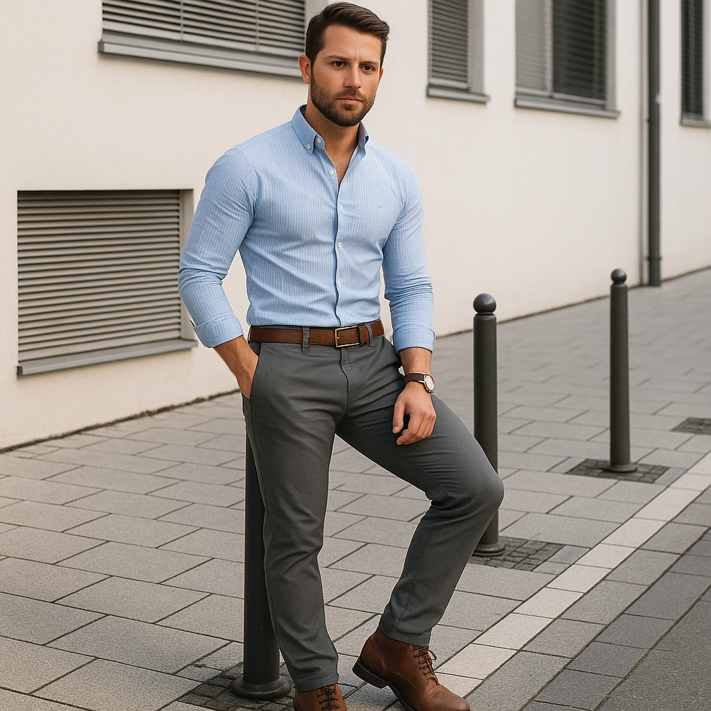 Cinto de Couro Masculino Monarch Felotti