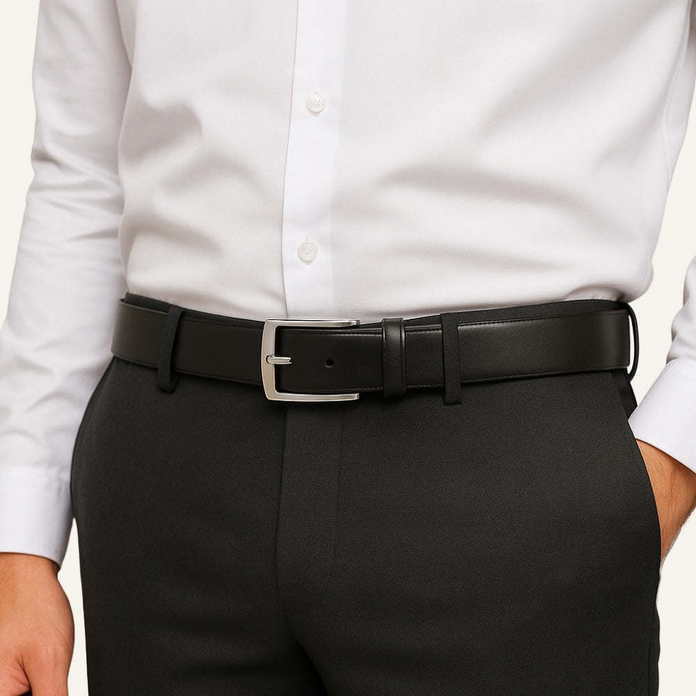 Cinto de Couro Masculino Old Money Felotti