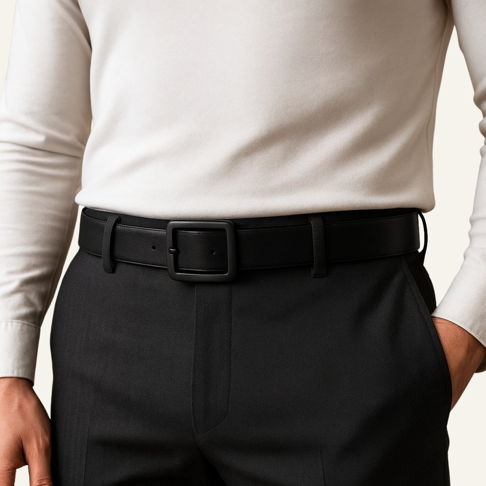 Cinto de Couro Masculino Old Money Felotti