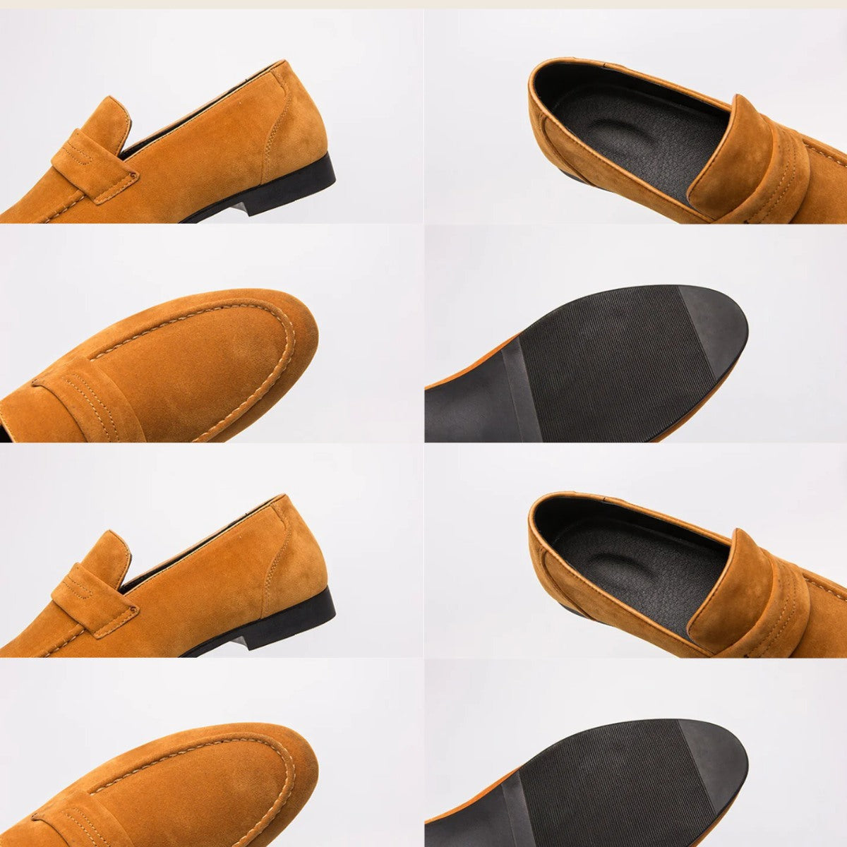 Mocassim Loafer Masculino de Camurça Piazzi