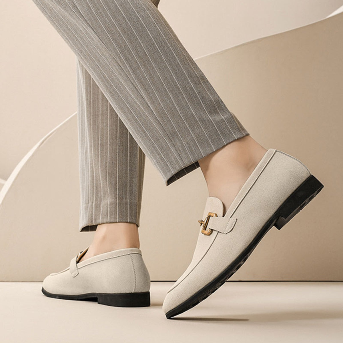 Mocassim Loafer Masculino de Camurça Luxury