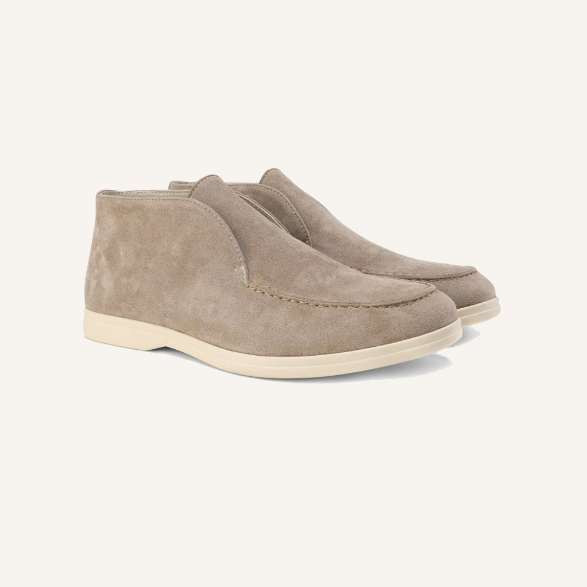 Mocassim Masculino de Camurça Cano Alto Tuccili