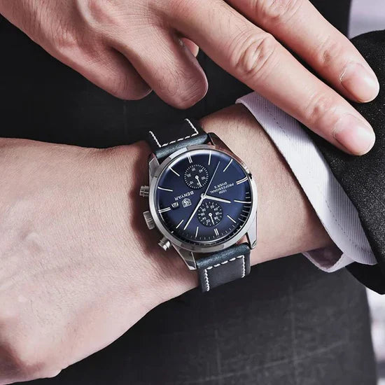 Relógio de Couro Classic Felotti