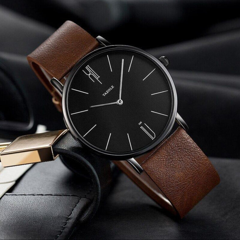 Relógio de Couro Old Money Felotti