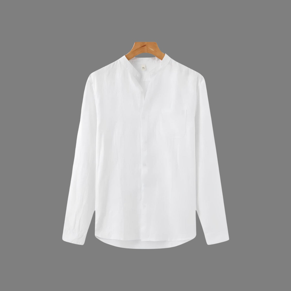 Camisa de Linho Masculina Manga Longa Milford