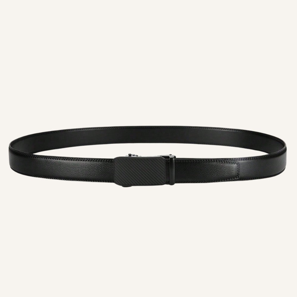 Cinto de Couro Masculino Felotti Carbon