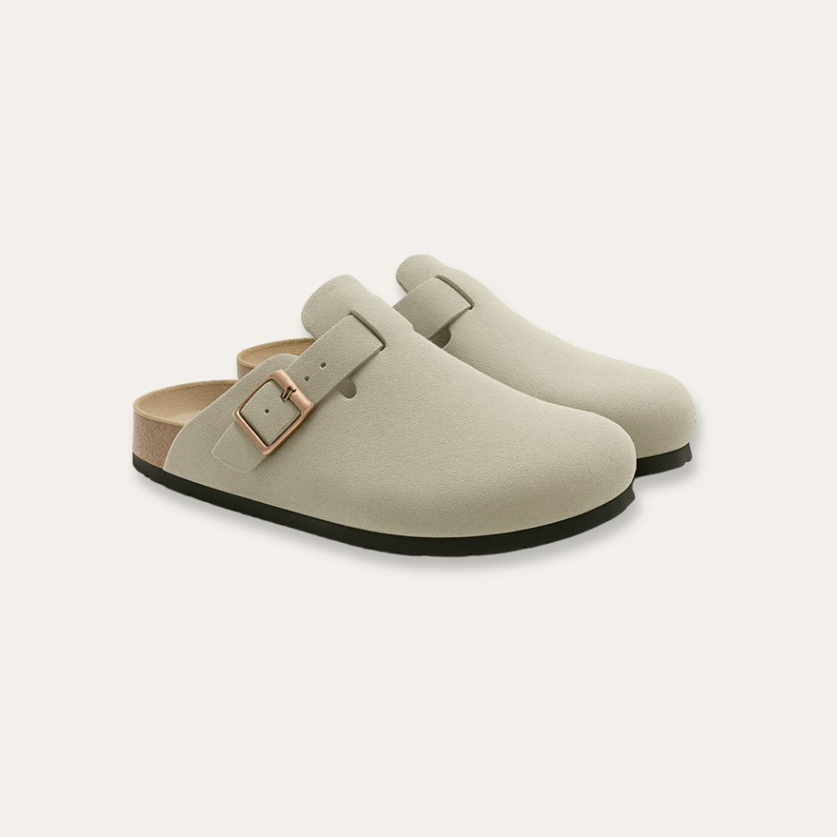 Sandália Clog de Camurça Portofino